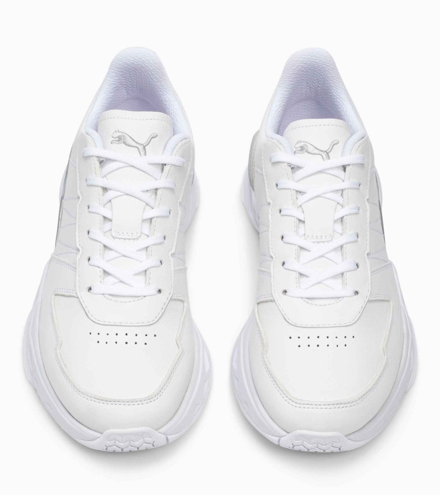 Fashion & Sport Porsche Design  | Pwrplate L Sneaker White/Glacier Grey